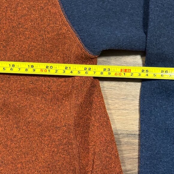 Patagonia Better Sweater 1/4 Zip Jacket Mens XL Two Tone Knit Fleece - Picture 4 of 6